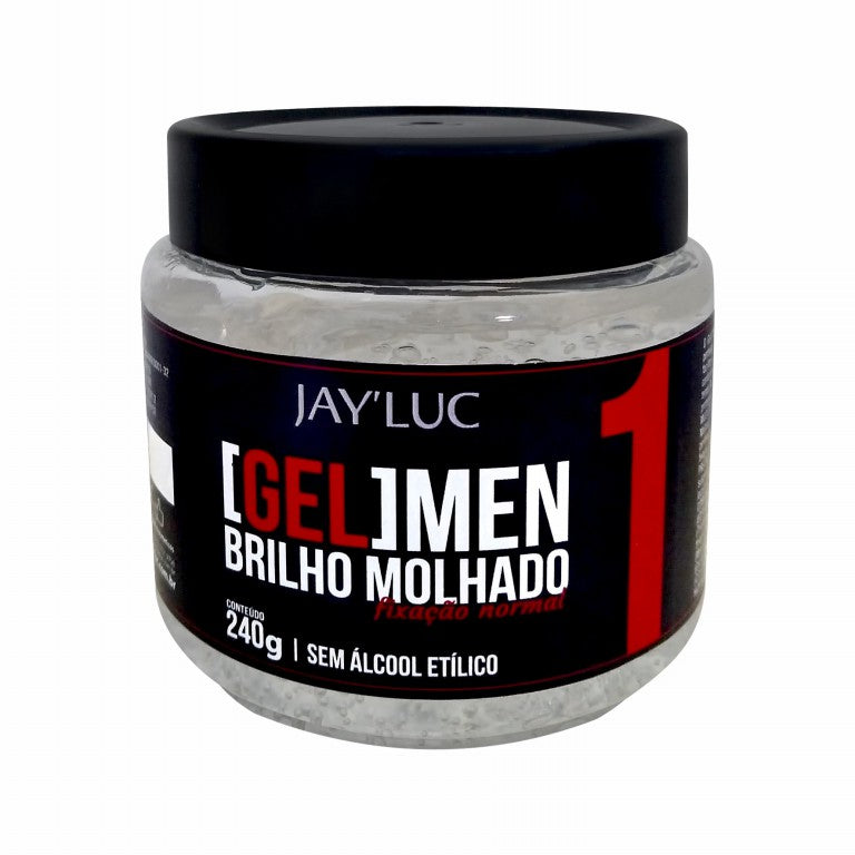 Gel JayLuc 240 g Nº 1 Incolor Brilho Molhado Normal