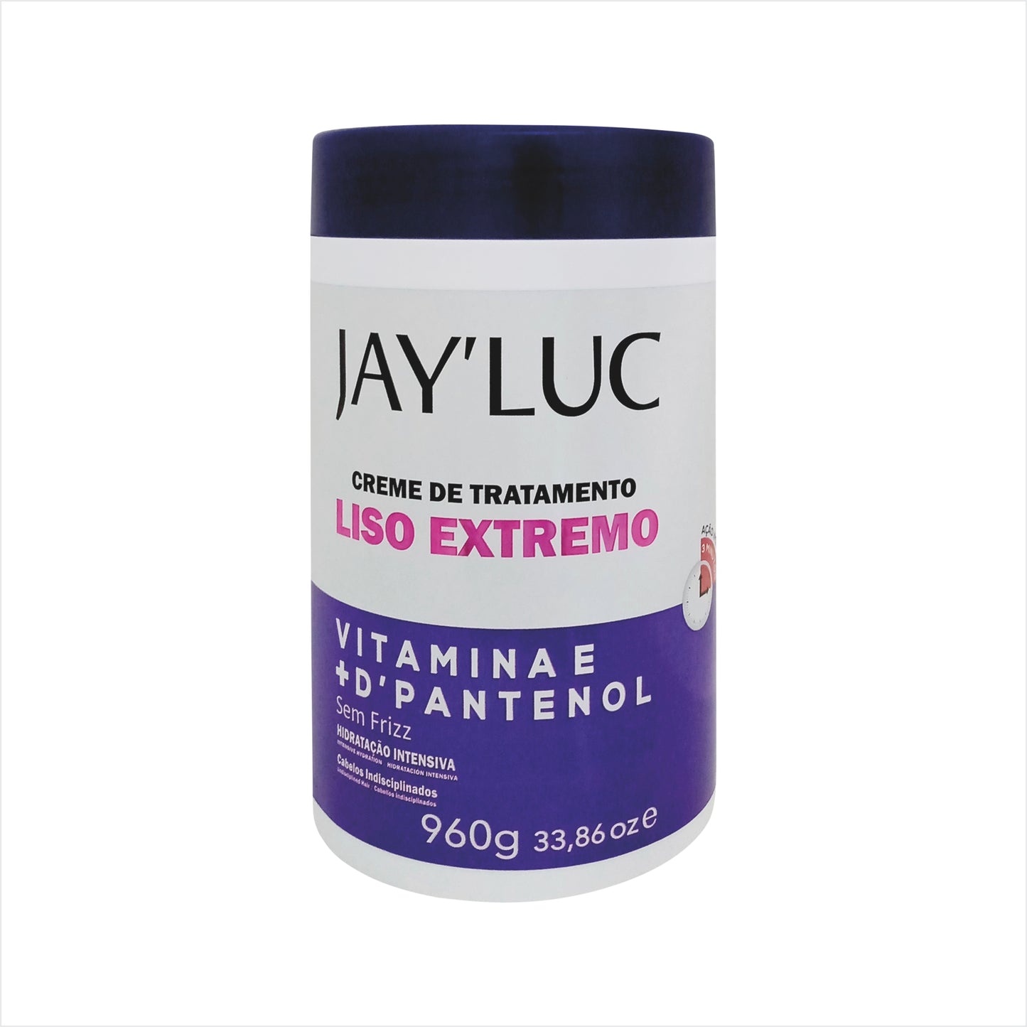 Creme de Tratamento JayLuc 960 g Liso Extremo