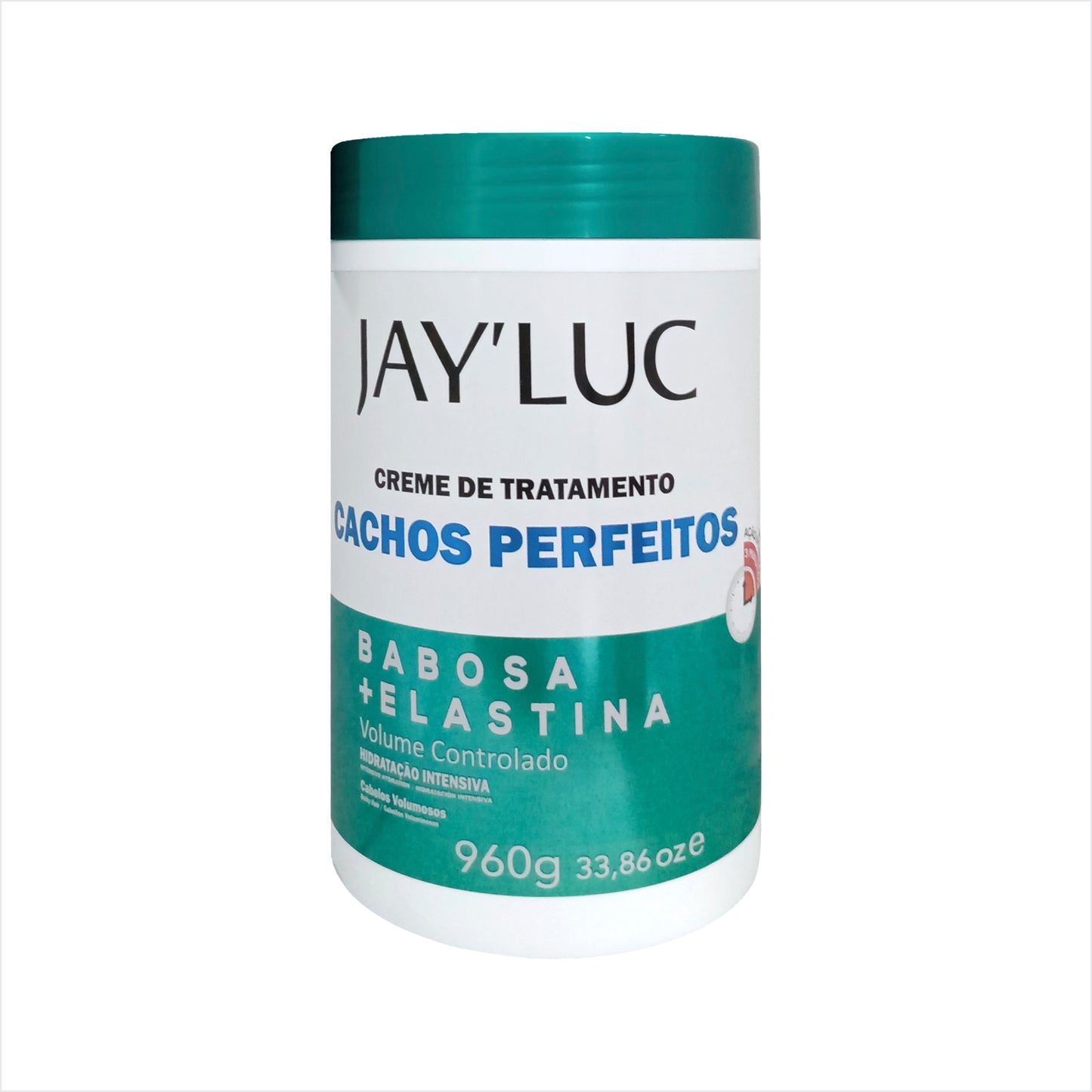 Creme de Tratamento JayLuc 960 g Cachos Perfeitos