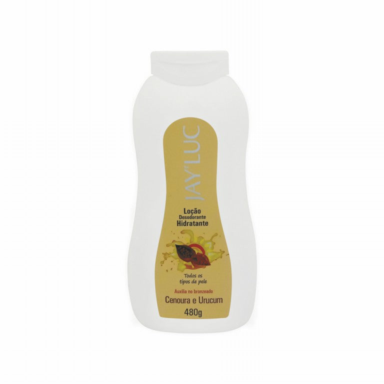 Loção Desod Corporal JayLuc 480 g Cenoura e Urucum