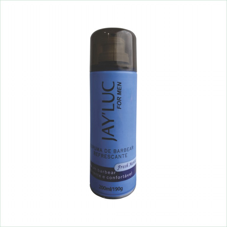 Espuma de Barbear JayLuc 200 ml Refrescante Fresh Menta