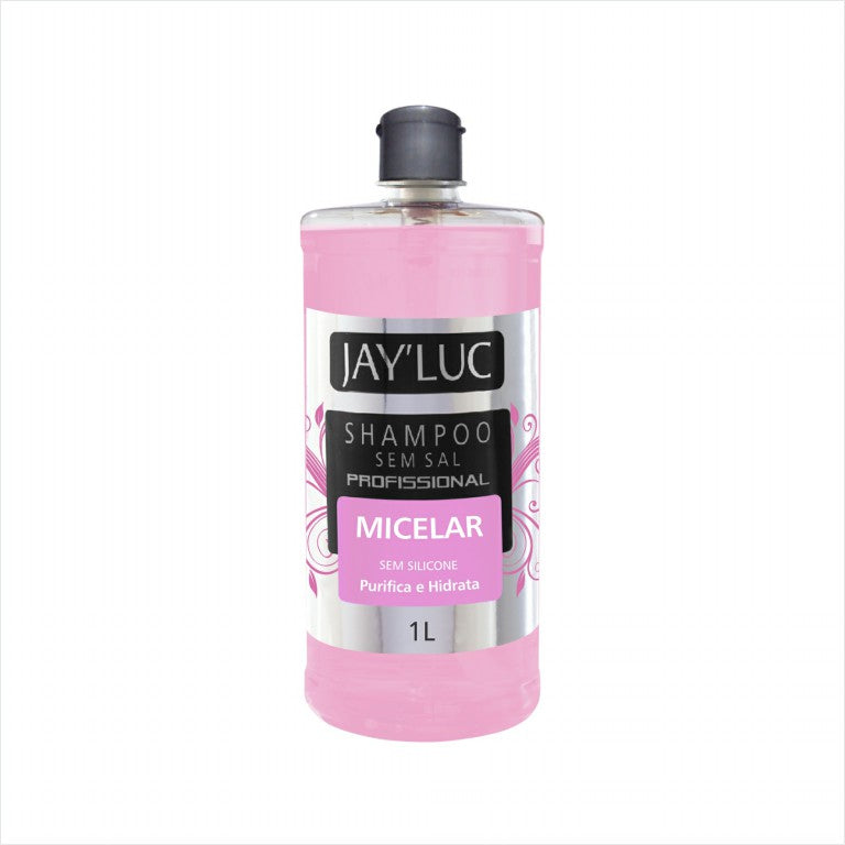 Shampoo Profissional JayLuc 1 L Micelar Sem Sal