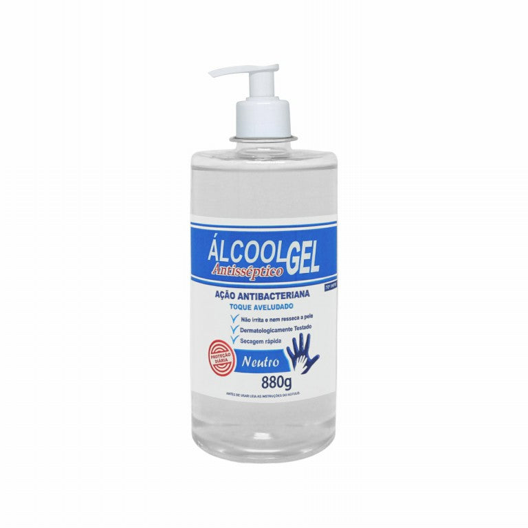 Alcool Gel Antisseptico JayLuc 880 g Neutro Com Valvula