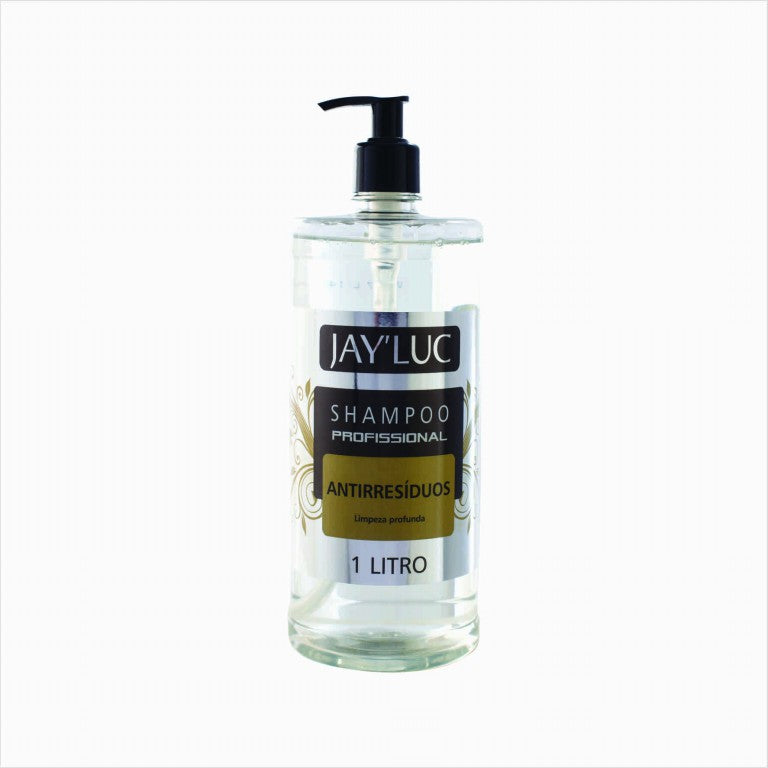 Shampoo Profissional JayLuc Plus 1 L Antirresiduos C/ Valvula