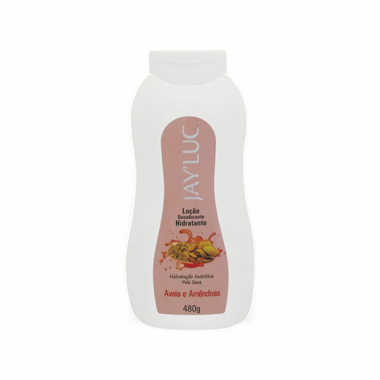 Loção Desod Corporal JayLuc 480 g Aveia e Amendoas