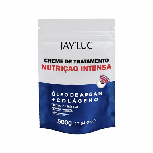Sache Refil Creme Trat Capilar JayLuc 500 g Nutricao Intensa