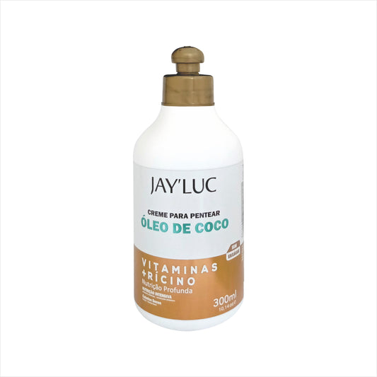 Creme Cond de Pentear JayLuc 300 ml Oleo de Coco