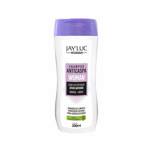 Shampoo Trat. JayLuc 300 ml Anticaspa Mentol + Bioex Woman