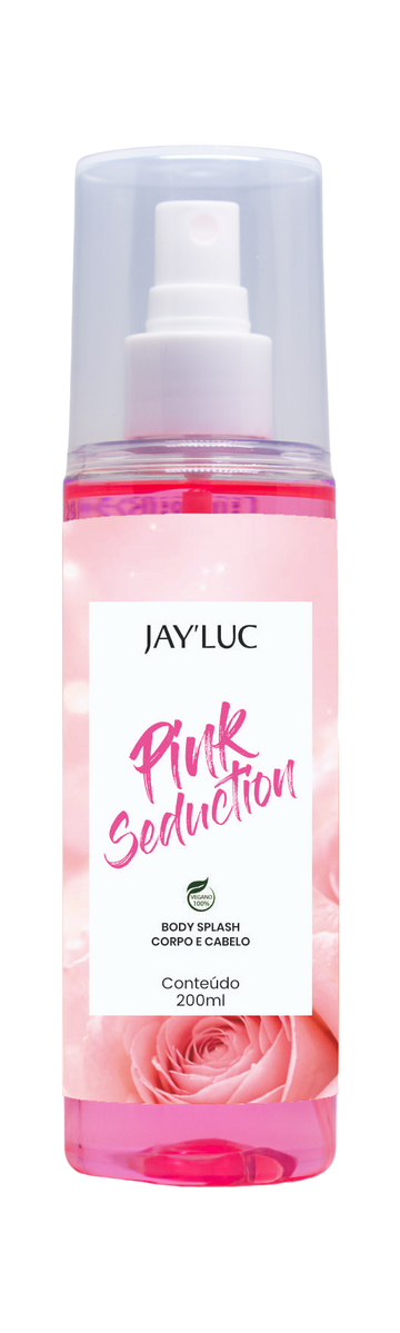 Frasco do body splash Pink Seduction Jay'Luc