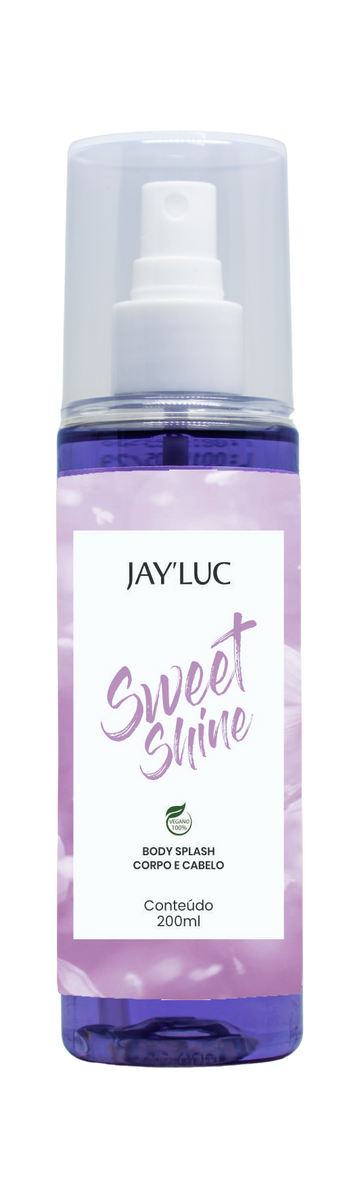 Frasco do body splash Sweet Shine Jay'Luc
